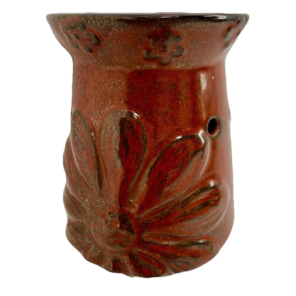 Scentsy Boho Chic NIGHTLIGHT Mini Wax‎ Warmer Wall Plug In Sunflower